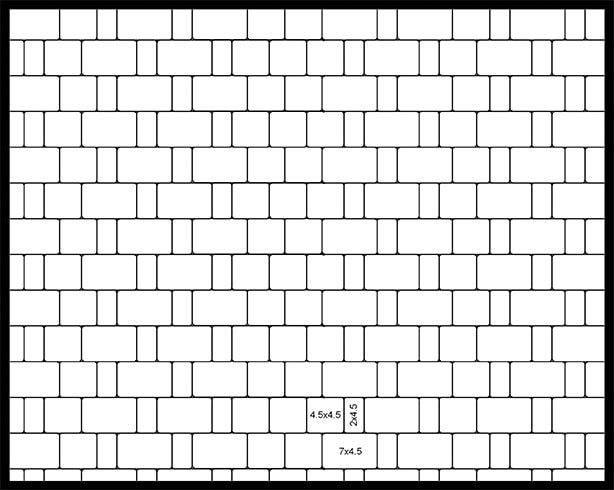 Cobble Running Bond